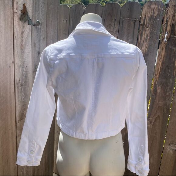 PAIGE Women's Pacey Cropped Denim Jacket size small - Picture 7 of 9